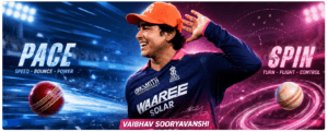 Vaibhav Sooryavanshi vs pace and spin in IPL 2026